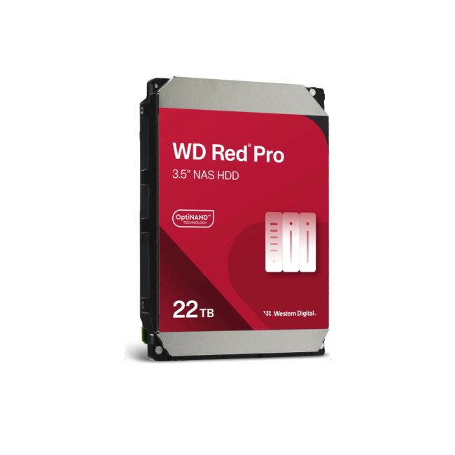 Western Digital Red Pro 22 TB 3.5" SATA 7200 RPM Internal NAS Hard Drive