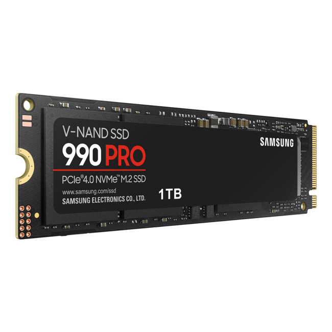 Samsung 990 PRO M.2 1TB PCI Express 4.0 V-NAND MLC NVMe Solid State Drive (SSD)