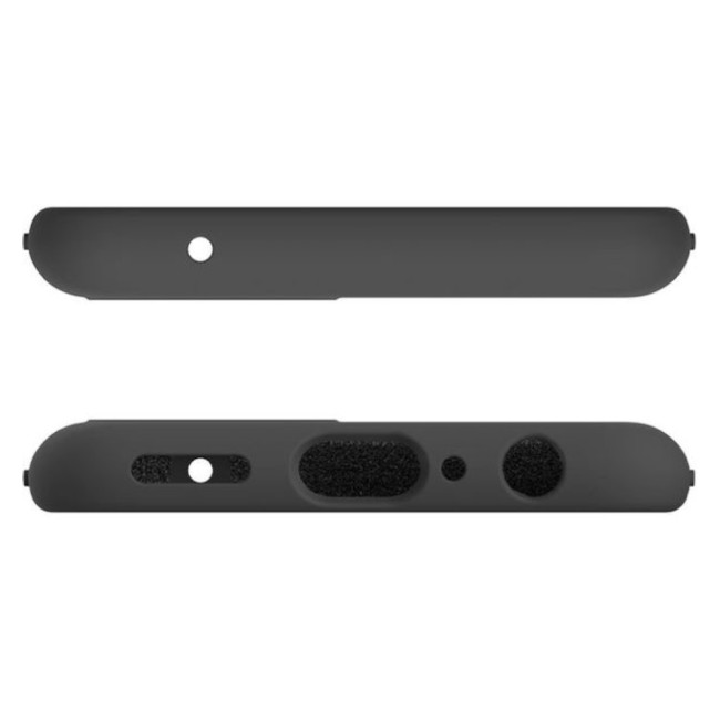 Refurbished OPPO Find X5 Lite Official Phone Case Liquid Silicone Shock-Absorbent - Black