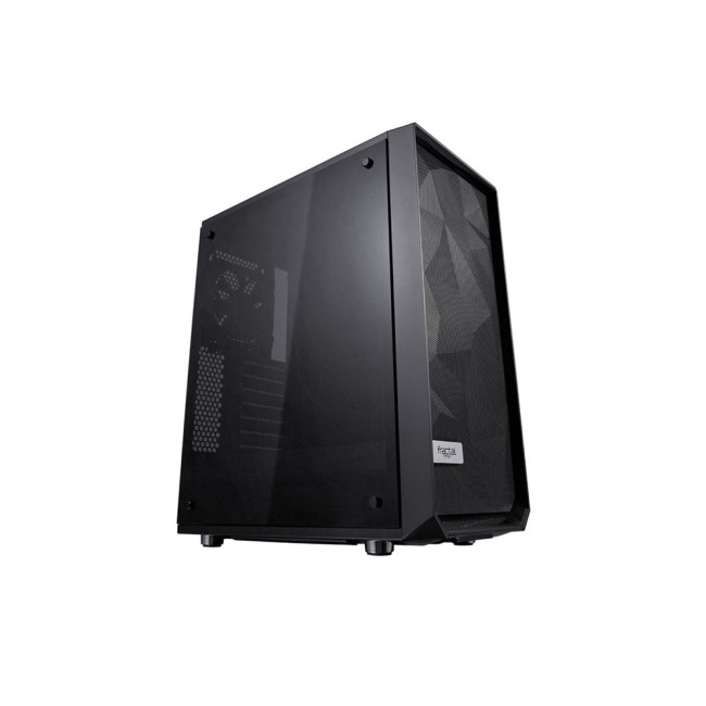 Fractal Design Meshify C ATX Mid Tower Blackout Tempered Glass Quiet PC Case