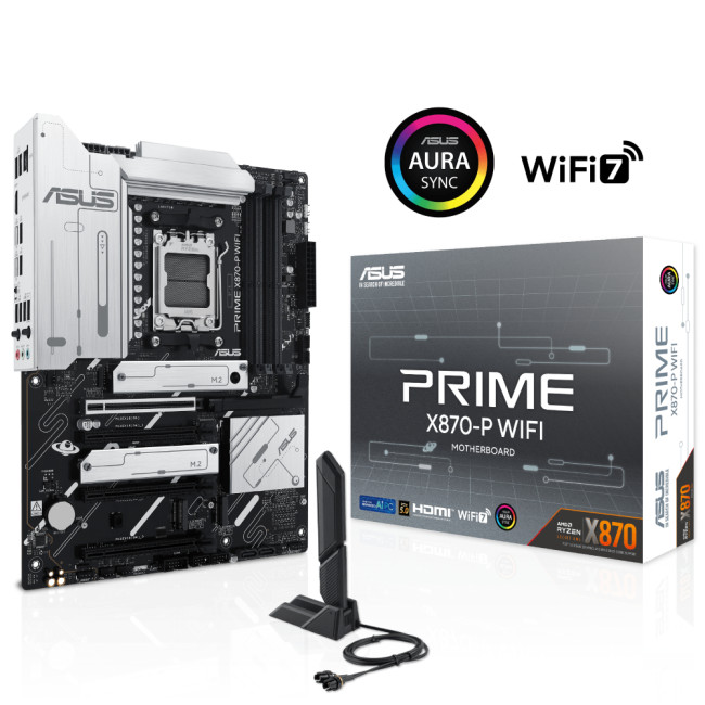 ASUS PRIME X870-P WIFI AMD X870AM5 ATX Motherboard