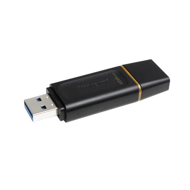 USB Stick Kingston Technology DataTraveler Exodia 128GB USB 3.2 Flash Drive - Black