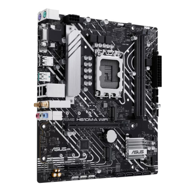 ASUS PRIME H610M-A WIFI Intel H610 LGA 1700 micro ATX Motherboard Aura Sync - 90MB1G00-M0EAY0