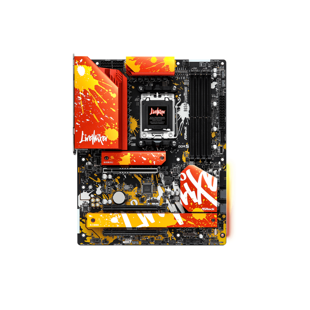 Asrock B650 LIVEMIXER AMD B650 AM5 DDR5 ATX Motherboard