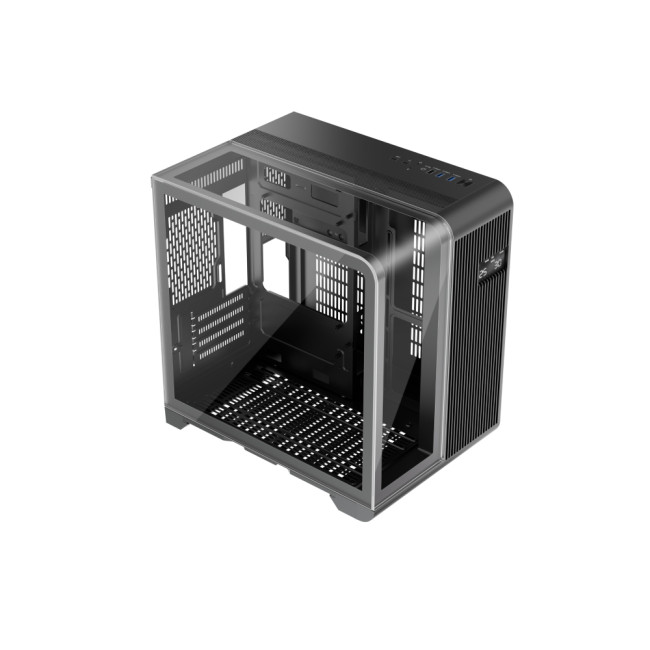 1st Player RT5 BK Tempared Glass Micro Tower Gaming PC Case