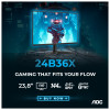 AOC 24B36X 24" IPS Full HD 144Hz 0.5ms Adaptive Sync Gaming Monitor