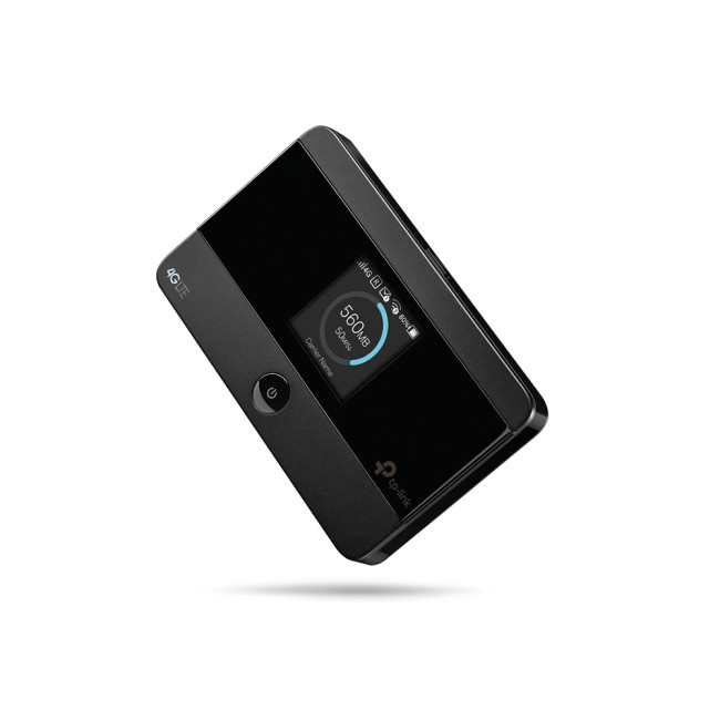 TP-Link M7350 4G LTE MiFi, Portable Travel Wi-Fi, SD Card Slot, Unlocked Mobile Wi-Fi Hotspot, 8 Hours Long Lasting Battery