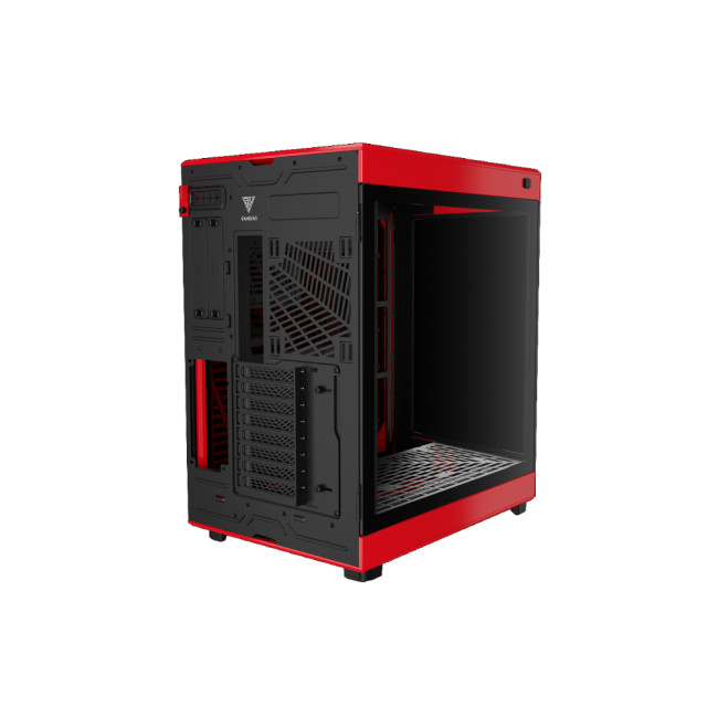 Gamdias NESO P1 BR Tempered Glass Full Tower Gaming PC Case - Black
