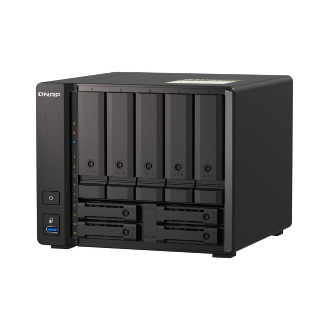 Refurbished QNAP TS-H973AX-8G AMD Ryzen V1500B 8GB 9 Bay NAS Tower Servers