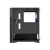 Vida Typhoon ATX ARGB Tempered Glass Gaming PC Case - Black