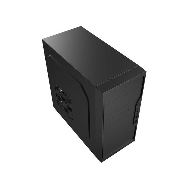 CiT Work Chassis micro ATX PC Case - Black
