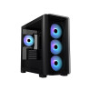 ASUS A23 PLUS RGB Tempered Glass Micro ATX Gaming Case - Black