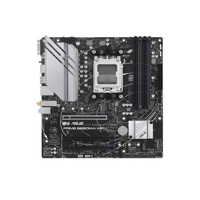 ASUS Prime B650M-A WIFI II AMD B650 Socket AM5 Micro ATX Motherboard