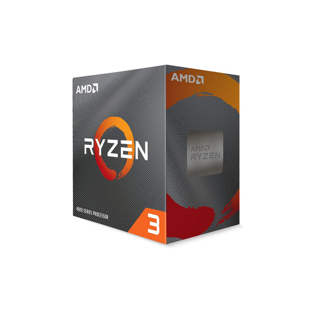 Refurbished AMD Ryzen 3 4300G Socket AM4 Processor With Active Fan Air Cooler