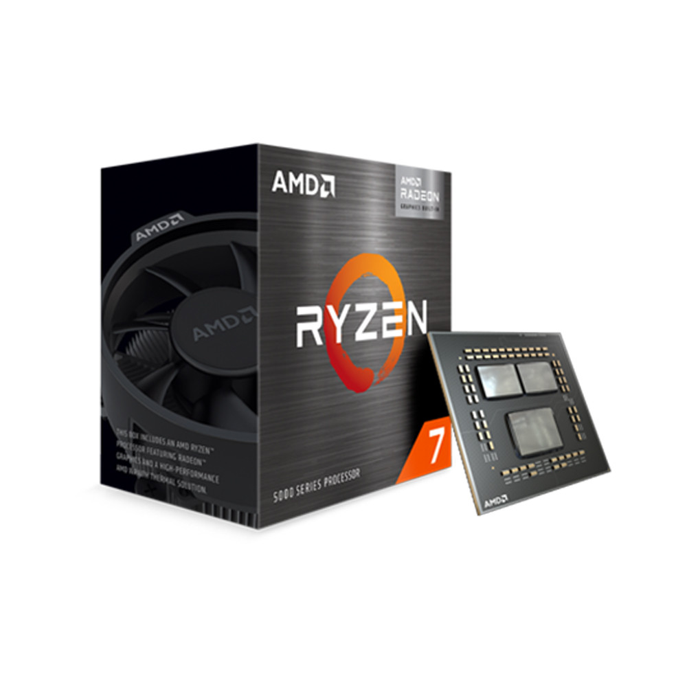 AMD Ryzen 7 5700G AM4 CPU Wraith STEALTH Fan Cooler: 100-100000263BOX