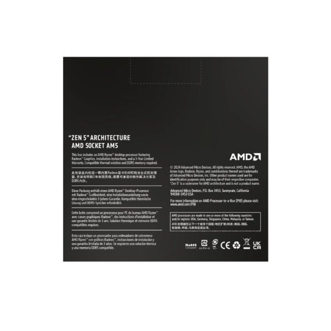 AMD Ryzen 9 9900X Socket AM5 Zen 5 Processor