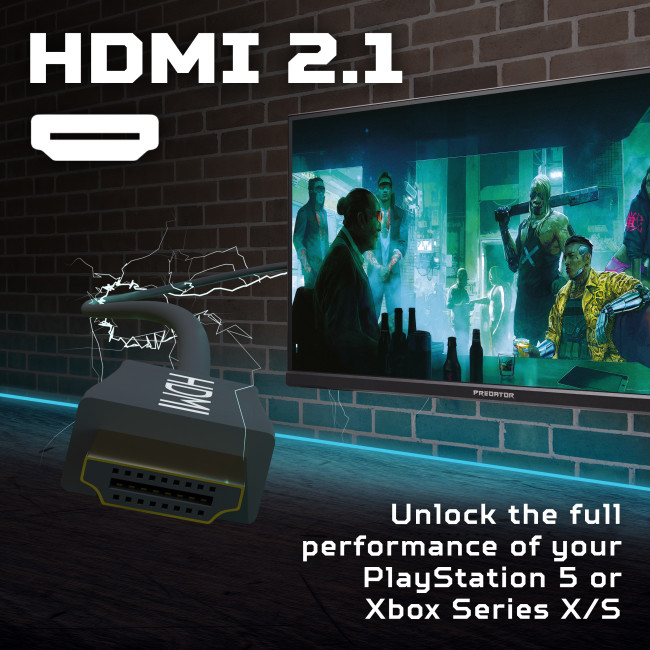 Acer Predator XB323QKV4 32" Dual Frame UHD 4K 160Hz / 320Hz FHD FreeSync Premium Gaming Monitor