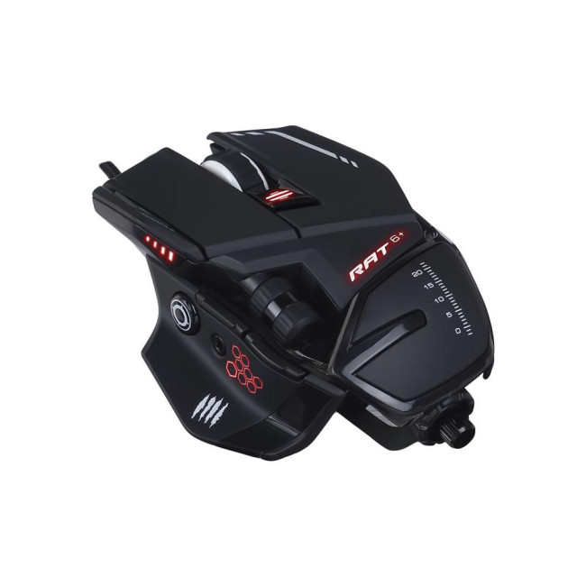 Mad Catz rat 6+ Optical USB Gaming Mouse - Black