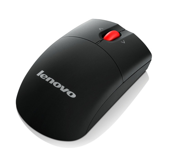 Lenovo Laser Wireless Mouse Black 2.4GHz Wireless Technology Notebook Accessory