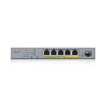 Zyxel GS1350-6HP-GB0101F 12 Gbit/s Managed 5 x Gigabit Ethernet RJ45+1 x SFP Ports Network Switch