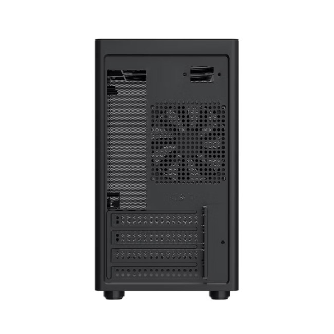 Tecware Fusion 3 High Airflow SFF Micro-ATX Mesh Gaming PC Case - Black