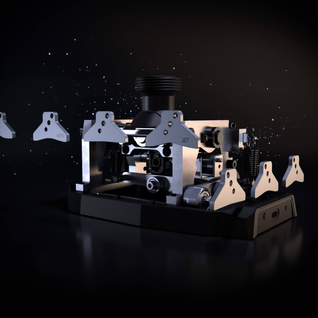 Thrustmaste rF/A-18C Super Hornet Flight Stick And AVA Base