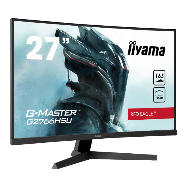 iiyama G-Master G2766HSU 27" Curved Full HD 165Hz 1ms Freesync Premium Gaming Monitor