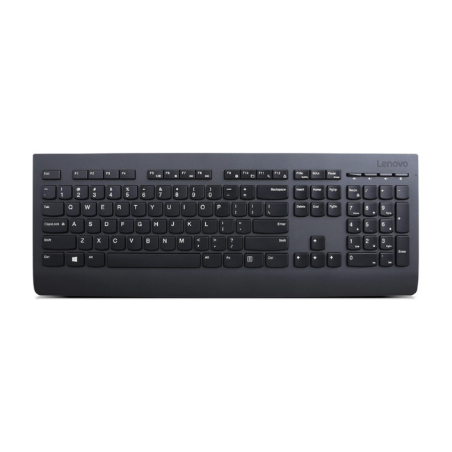 Lenovo 4X30H56873 Keyboard RF Wireless QWERTY UK English Layout - Black
