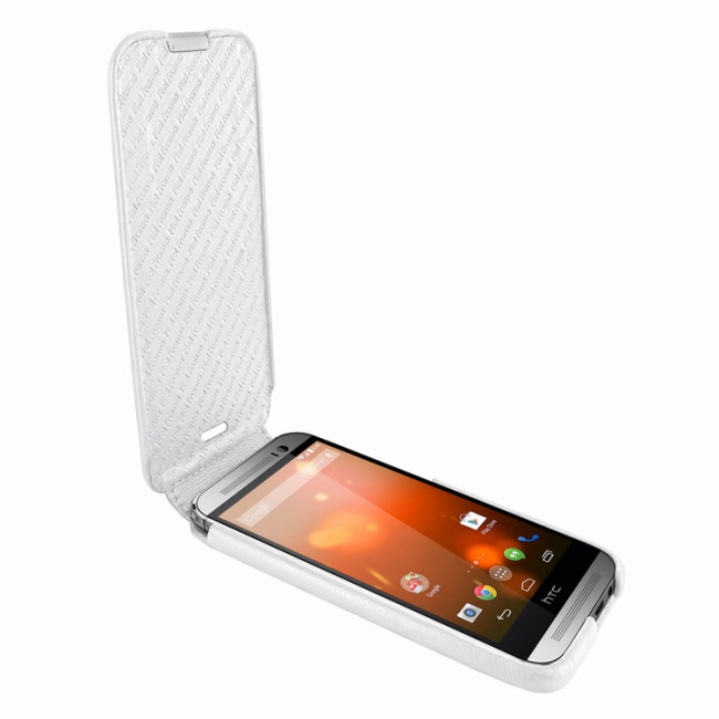 Piel Frama U669W iMagnum High-Quality Genuine Leather Case For HTC One M8 -White