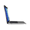 MAXCases Extreme Shell-L Anti-Shock Case for Macbook Air 13.6" - Clear Black