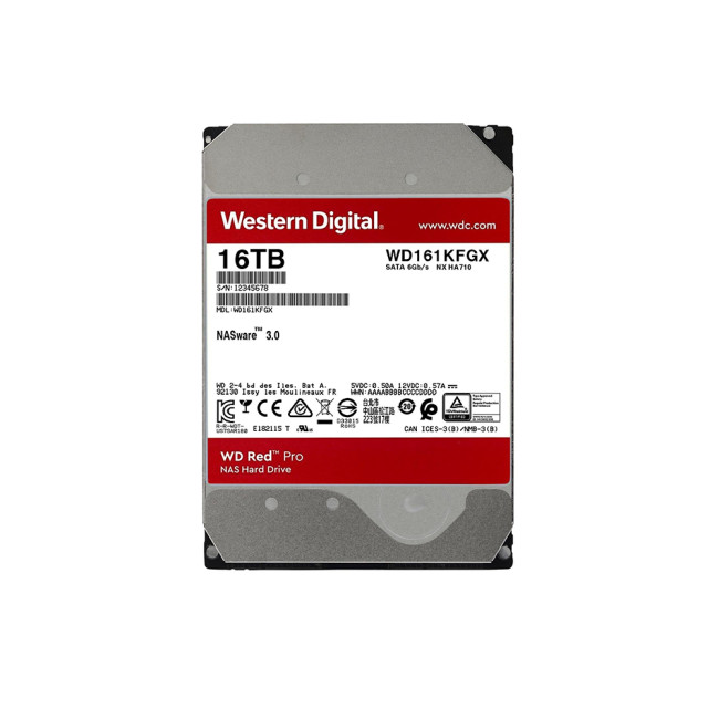 Western Digital Red Pro 16000GB 3.5" 7200 rpm Internal Hard Drive