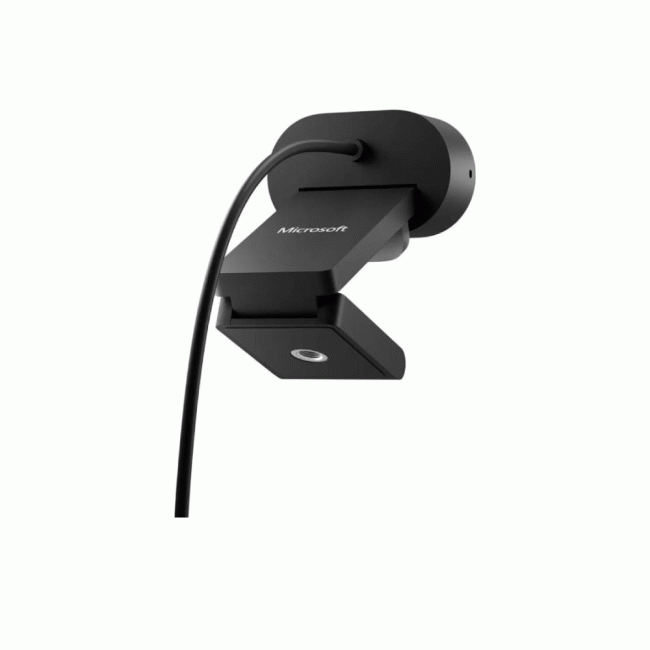 Refurbished Microsoft Modern 1080p HDR Webcam For Business  - USB-A - Black