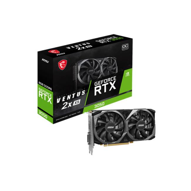 MSI VENTUS GEFORCE RTX 3050 2X XS 8G OC Graphics Card