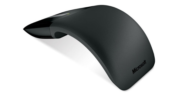 Microsoft Arc Touch Mouse Ambidextrous RF Wireless BlueTrack 1000 DPI, RVF-00050