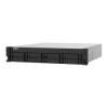 QNAP TS-832PXU-RP 4GB RAM 8 Bay Rackmount NAS Enclosure - Silver