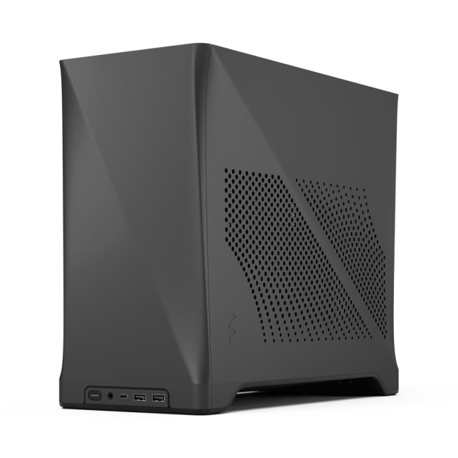 Fractal Design Era 2 Mini-ITX SFF Gaming PC Case - Charcoal Gray
