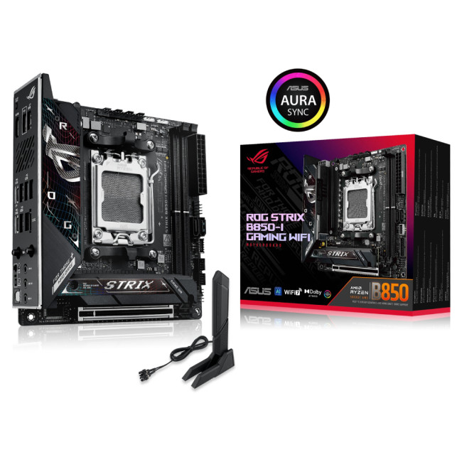 ASUS ROG STRIX B850-I GAMING WiFi AM5 DDR5 PCIe 5.0 mITX Motherboard