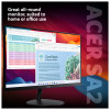 Acer SA242YP1bip 24" IPS Full HD 144Hz 1ms Ultra Thin Monitor with Speakers