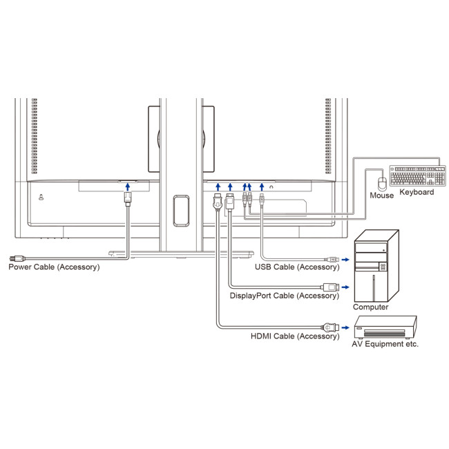 iiyama ProLite XUB2797QSU 27" IPS Quad HD 100Hz Height Adjustable Monitor with 5 Year warranty
