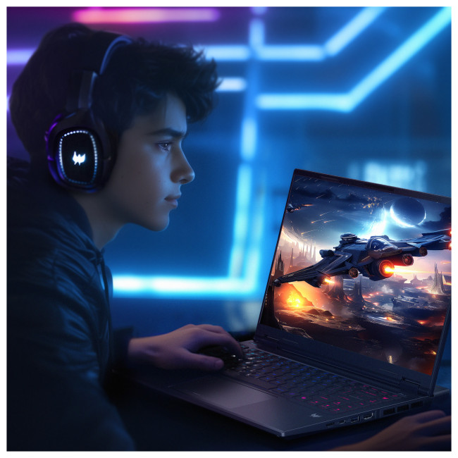 Acer Predator Helios Neo 14 AI NH.QY1EK.004 Intel Core Ultra 7 32GB RAM 1TB SSD RTX 5070 120Hz 14.5" Windows 11 Home Gaming Laptop