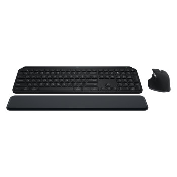 Logitech MX Keys S 8000 DPI Wireless Keyboard & Mouse Set - Black