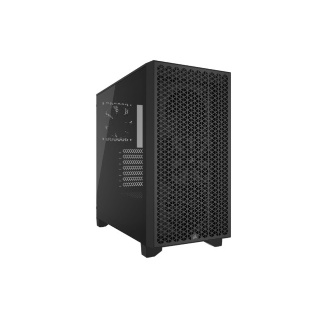 Corsair 3000D Airflow Mid Tower Tempered Glass ATX Gaming PC Case - Black