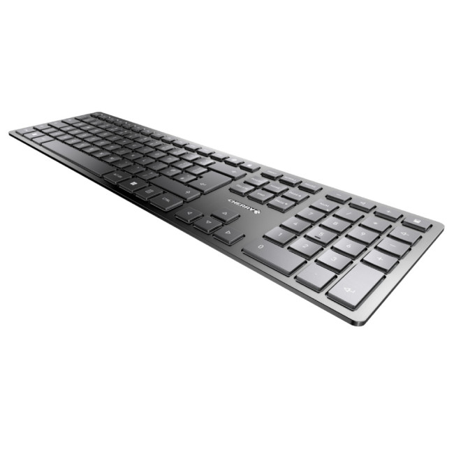 CHERRY KW 9100 SLIM RF Wireless + Bluetooth QWERTY English Black keyboard