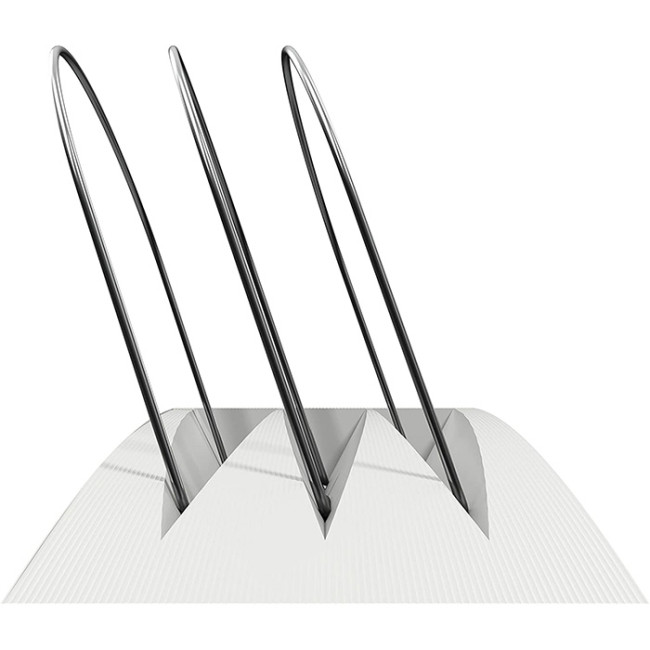 Data Flex 52.180 View Style White Cabinet Mate Document Holder - 52-180