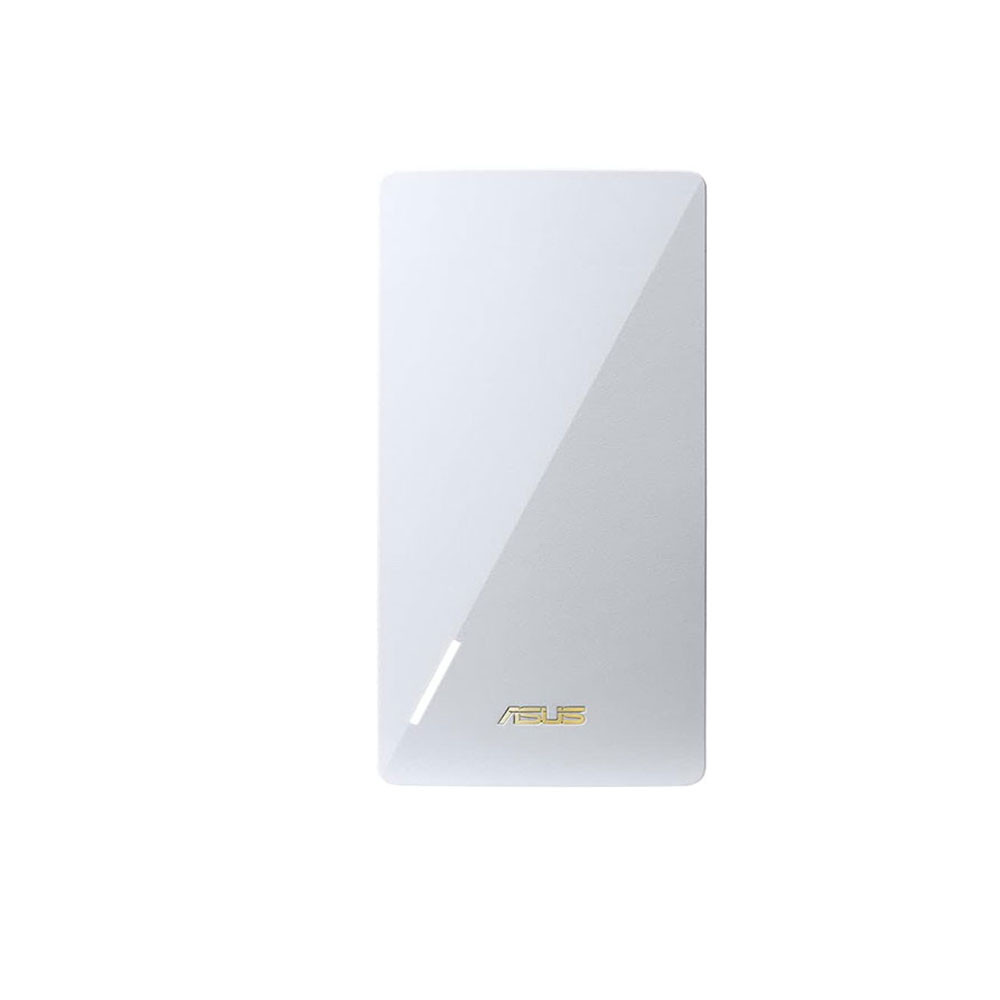 Refurbished ASUS RP-AX58 AX3000 1-Port Dual Band Wi-Fi 6 Range Extender/AiMesh Extender White