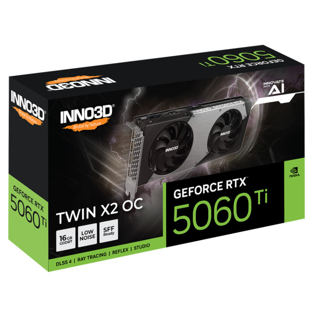 Inno3D Geforce RTX 5060Ti TWIN X2 16GB OC Graphics Card