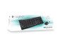 Logitech MK270 keyboard RF Wireless and Mouse Set QWERTY Pan Nordic - Black