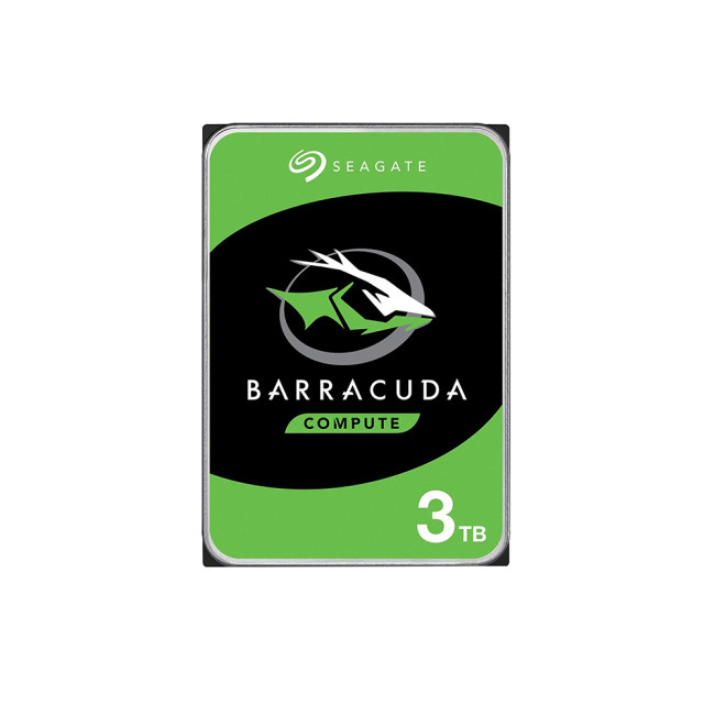 Seagate BarraCuda 3TB 3.5" SATA 6GB/s 5400RPM Desktop Hard Drive