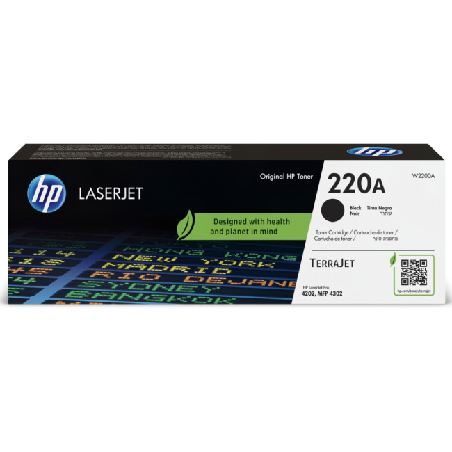 HP W2200A/220A Toner cartridge black 2K