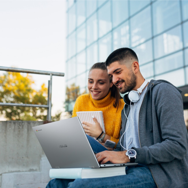 ASUS ChromeBook CX1 CX1500CKA-NJ0295 Intel Celeron N N4500 4GB RAM 64GB SSD 15.6" ChromeOS Laptop
